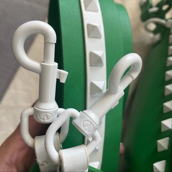 Valentino Free Colorblock Leather Satchel Bag - Picture 4 of 13